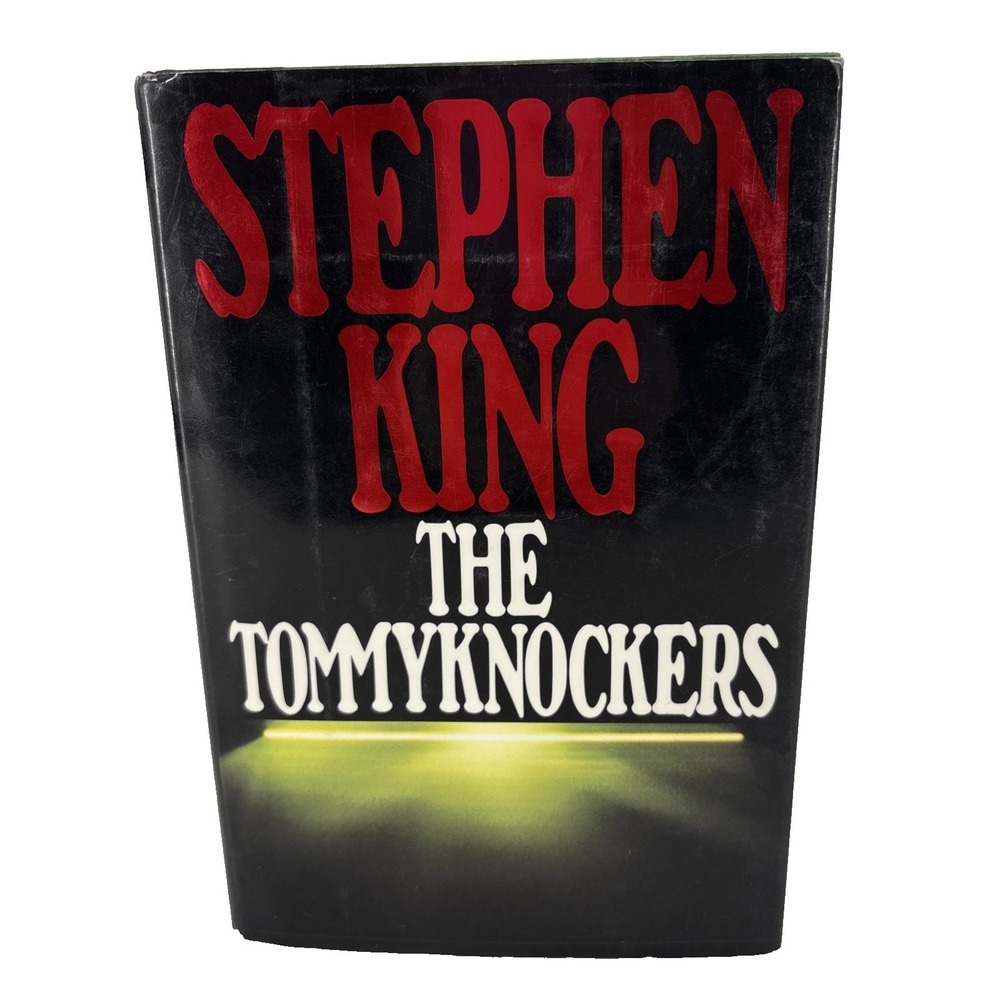 Stephen King The Tommyknockers First Edition 1st Print 1987 HCDJ Putnam Red Book